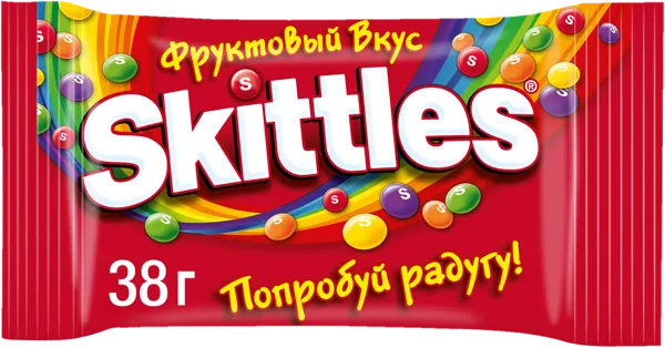 Изображение Драже в глазури Скитлс фрукты Марс м/у, 38 г