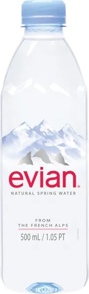Изображение Вода негаз pH 7,2 Эвиан питьевая Данон п/б, 0,5 л