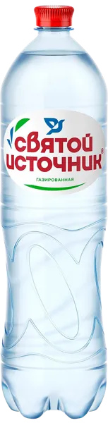 Изображение Вода газ рН 4,0-5,0 Святой Источник питьевая Аква Стар п/б, 1,5 л