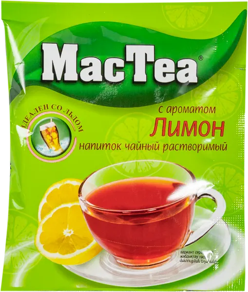 Изображение Чай растворимый Мак Ти лимон Фес ПРодукт м/у, 16 г