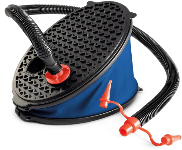 Изображение Насос 28см ножной Интекс сильфонный черно-синий Интекс к/у, 1 шт