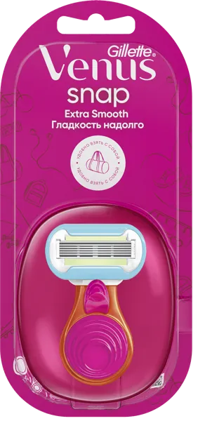 Изображение Станок для бритья 5 лезвий Жиллетт венус снап имбрейс+1 кас Проктер Энд Гэмбл п/у, 1 шт