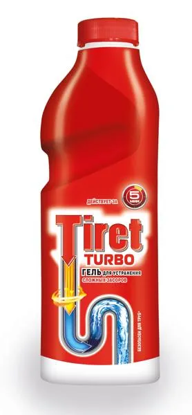 Изображение Гель от засоров Тирет турбо Бенкизер п/у, 1 л