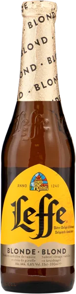Изображение Пиво светлое Эль 6,6% Леффе блонде Сан ИнБев с/б, 0,33 л
