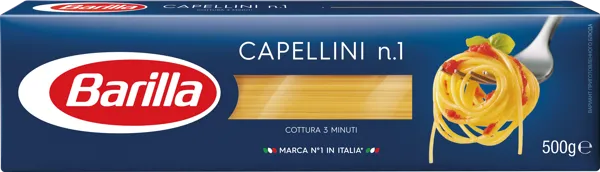 Изображение Макароны Барилла капеллини №1 Барилла Рус кор, 450 г