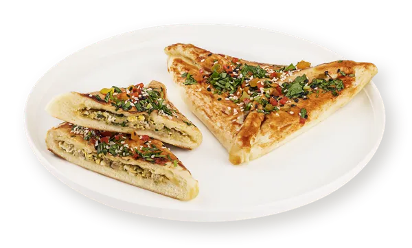 Изображение Пирожок жареный С капустой, луком и яйцом по-корейски СП ТАБРИС м/у, 100 г