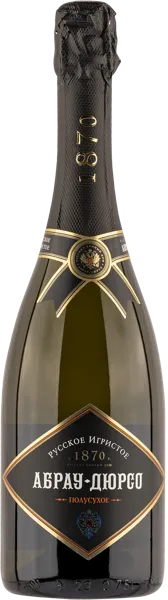 Изображение Вино игристое белое п/сух Абрау Дюрсо ЗГУ русское Абрау Дюрсо с/б, 0,75 л