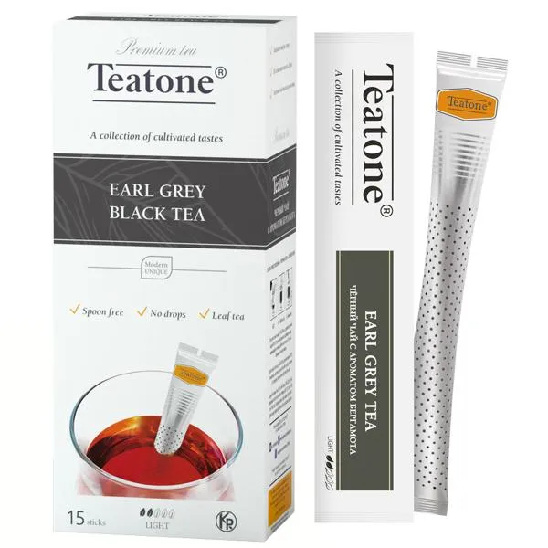 Изображение Чай черный ТиТон с бергамотом А-Трейд кор, 15*1,8 г