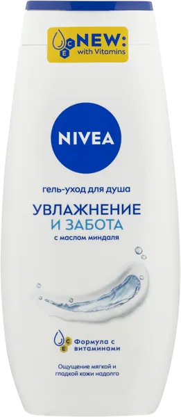 Изображение Гель для душа Нивея нежное увлажнение Байерсдорф ООО п/у, 250 мл