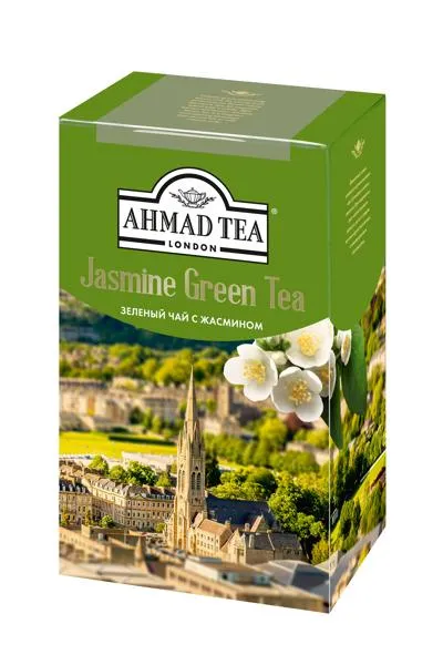Изображение Чай зеленый Ахмад Ти жасмин СДС-Фудс кор, 100 г