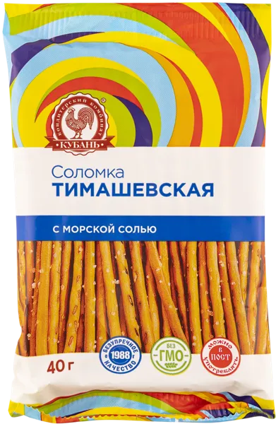 Изображение Соломка г.Тимашевск Тимашевская соленая Кубань КК м/у, 40 г