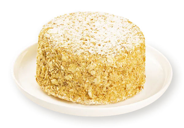 Изображение Торт бенто слоеный Наполеон фирменный постный СП ТАБРИС кор 