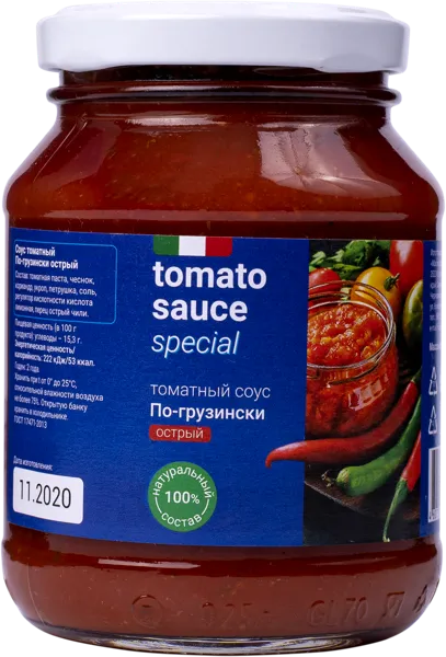 Изображение Соус томатный по-грузински Маслопродукт с/б, 250 г
