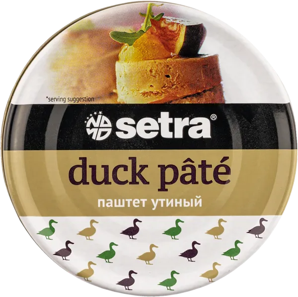 Изображение Паштет Сетра утиный Яхор ж/б, 100 г