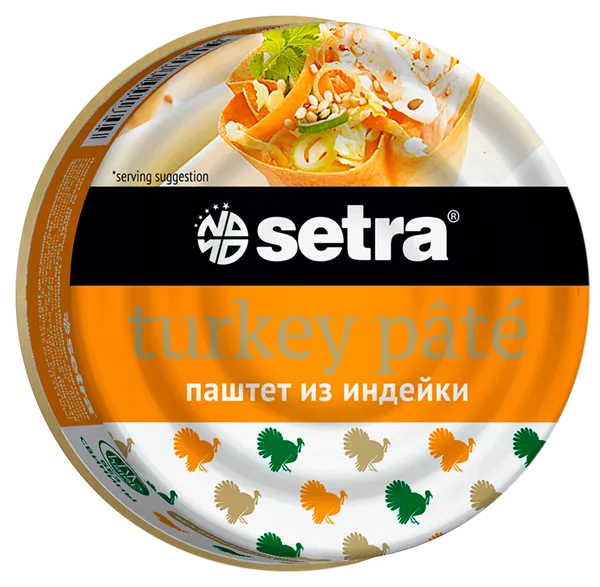 Изображение Паштет Сетра из индейки Яхор ж/б, 100 г
