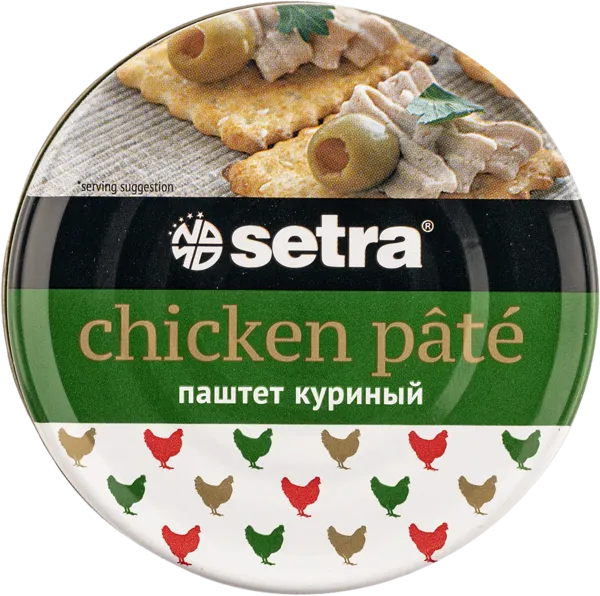Изображение Паштет Сетра из курицы Яхор ж/б, 100 г