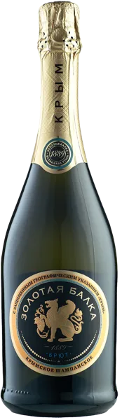 Изображение Вино игристое белое брют Золотая Балка ЗГУ Золотая Балка с/б, 0,75 л