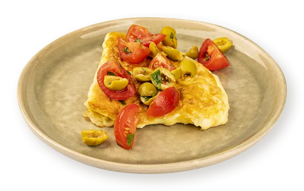 Изображение Омлет С зеленью с томатами и оливками СП ТАБРИС , 150 г