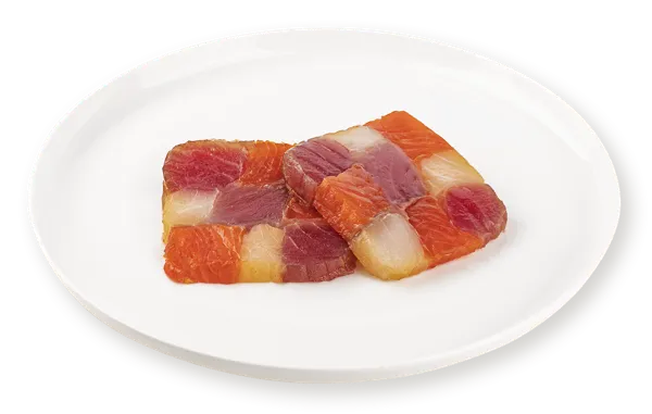 Изображение Закуска рыбная х/к Мечта моряка форель тунец эсколар СП ТАБРИС вес 