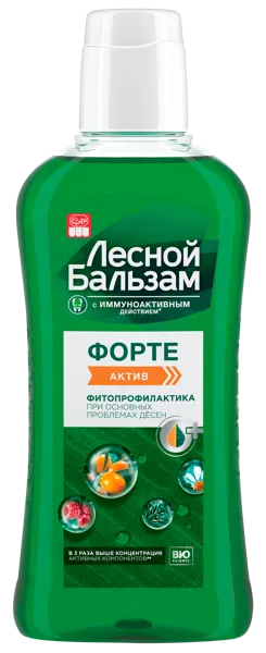 Изображение Ополаскиватель для десен Лесной бальзам форте Юнилевер п/у, 400 мл