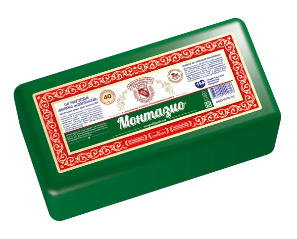 Изображение Сыр 40% полутвердый Новокубанский монтазио Новокубанский МК  
