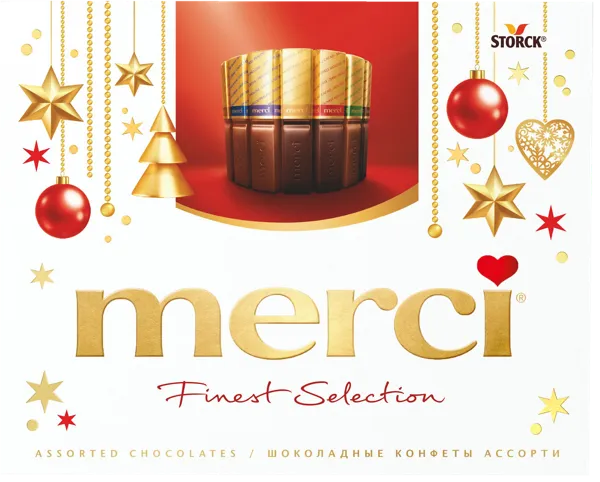 Изображение Конфеты Мерси ассорти Шторк кор, 250 г