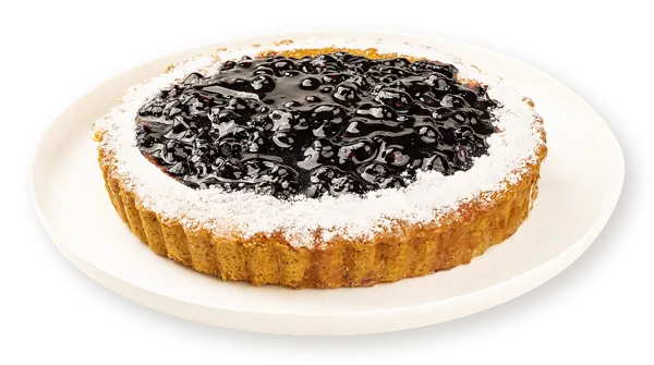 Изображение Торт песочный Кростата с черникой СП ТАБРИС кор