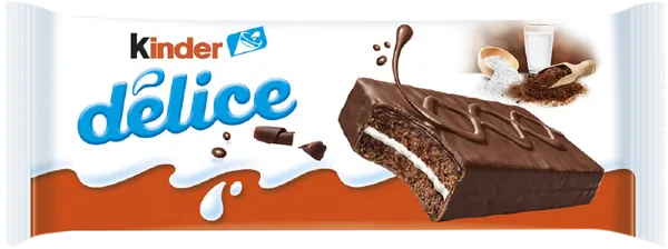 Изображение Пирожное Киндер Делис с молочной начинкой Ферреро м/у, 39 г