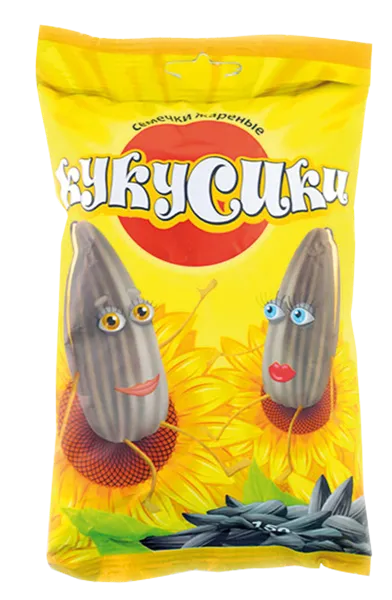 Изображение Семечки подсолнечника Кукусики Си Плюс м/у, 150 г