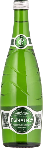 Изображение Мин вода газ рН 5,8 Рычал-Су лечебно-столовая Рычал-Су ЗМВ с/б, 0,5 л