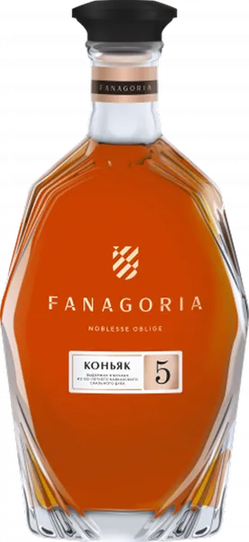 Изображение Коньяк 5 лет 40% Фанагория Фанагория с/б, 0,5 л