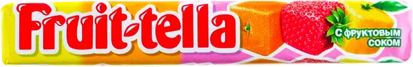 Изображение Конфеты с фруктовым соком Фрут-Телла ассорти Ван Мелле м/у, 41 г