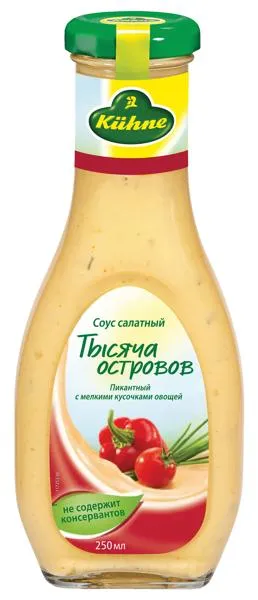 Изображение Соус салатный Кюне 1000 островов Карл Кюне с/б, 250 г