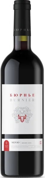 Изображение Вино красное сухое стиль №3 Мерло бюрнье Гранд-Вино с/б, 0,75 л