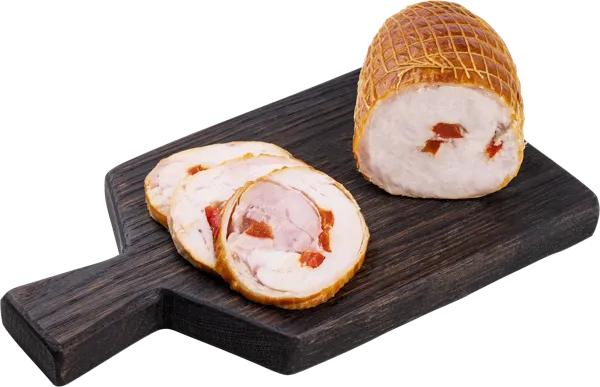 Изображение Рулет варено-копченый Куриный оригинальный СП ТАБРИС вес 