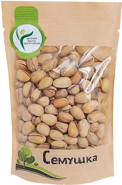 Изображение Орехи соленые Семушка фисташки жареные Семушка м/у, 150 г