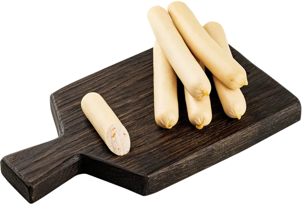 Изображение Сосиски из индейки С брокколи и морковью СП ТАБРИС вес 