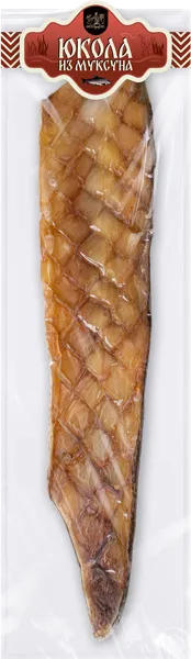 Изображение Рыба х/к Деликатесы Севера юкола из муксуна Деликатесы Севера в/у 
