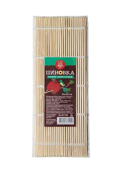 Изображение Циновка бамбуковая Ай лав Азия 24 Фичжоу м/у, 1 шт