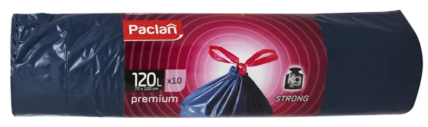 Изображение Мешки для мусора 120л Паклан премиум завязки СеДо сп м/у, 10 шт
