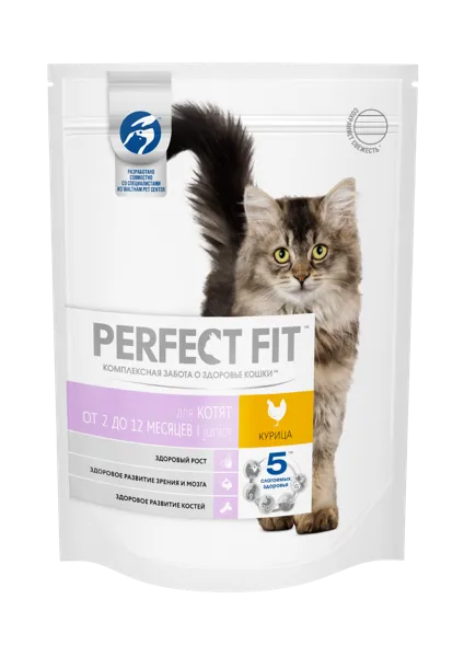 Изображение Корм для котят Перфект Фит курица Марс к/у, 190 г