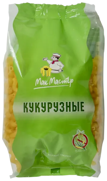 Изображение Макароны из кукурузы МакМастер трубочка рифлен без глюте Макарон-Сервис м/у, 300 г