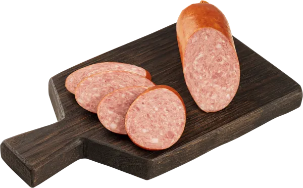 Изображение Колбаса варено-копченая Сервелат ГОСТ СП ТАБРИС вес 