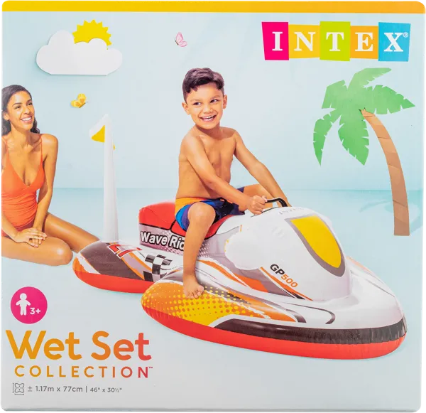 Изображение Плотик для плавания Интекс катер Интекс м/у, 1 шт