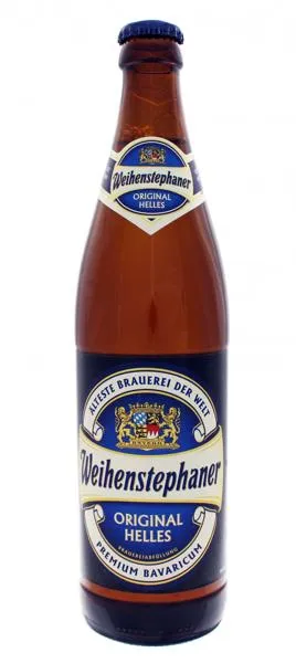 Изображение Пиво светлое Лагер 5,1% Вайнштефан оригинал хеллес Вайнштефан с/б, 0,5 л