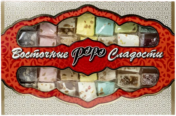 Изображение Нуга ассорти Ро-Ро мальбан Бонтрейд кор, 600 г