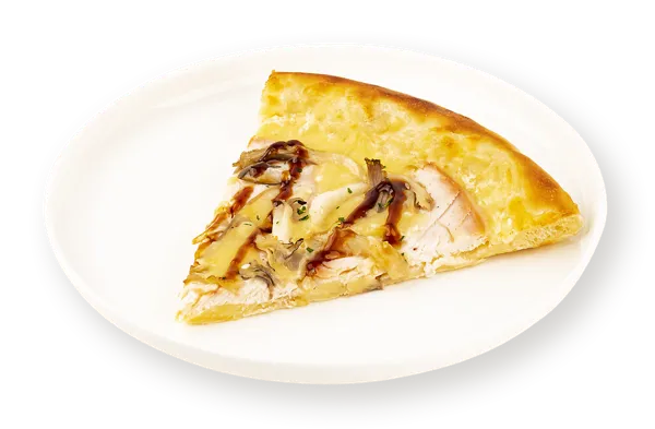 Изображение Пицца на сырном соусе Фирменная с курицей с Терияки сегмент СП ТАБРИС м/у, 85 г