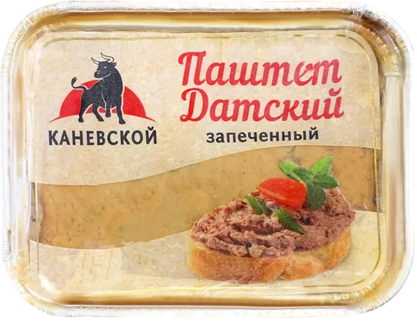 Изображение Паштет мясной Датский Каневской МПК п/у, 200 г