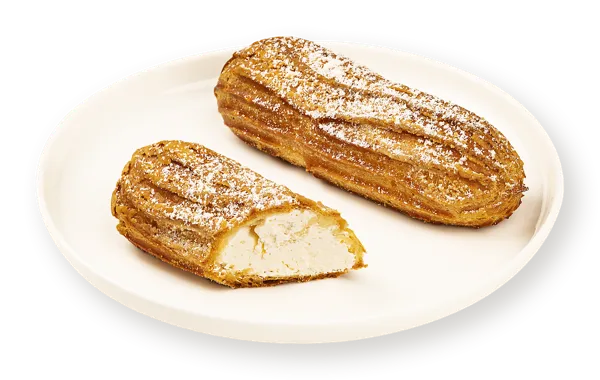 Изображение Пирожное крамбл заварное Эклер творожный СП ТАБРИС п/б, 65 г