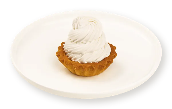 Изображение Пирожное песочное Корзиночка с безе и абрикосовым джемом СП ТАБРИС п/б, 80 г